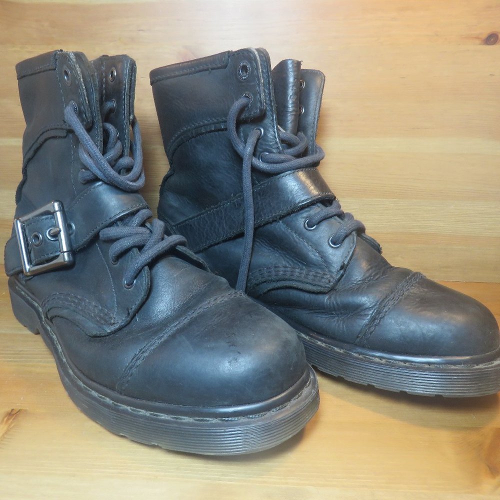 Dr Martens Air Wair moto combat men's sz8
